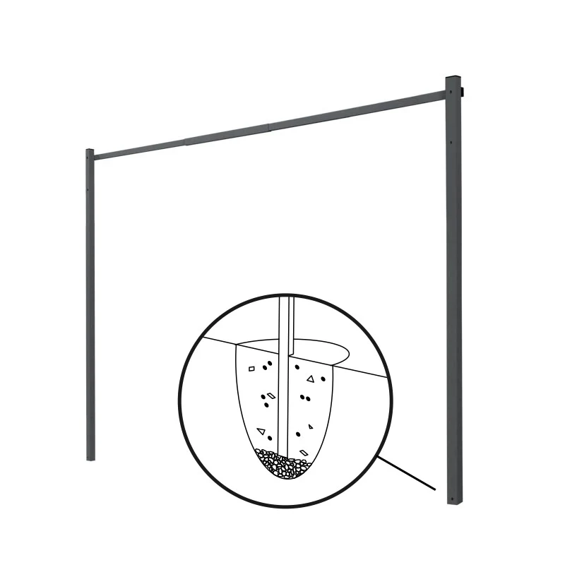 11 Line Folding Ground Mount Clothesline - Small/ Med Family - Image 17