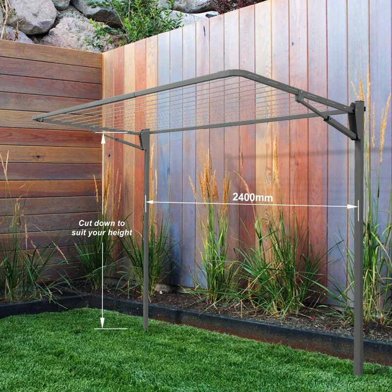 13 Line Folding Ground Mount Clothesline - Med/ Large Family - Image 16