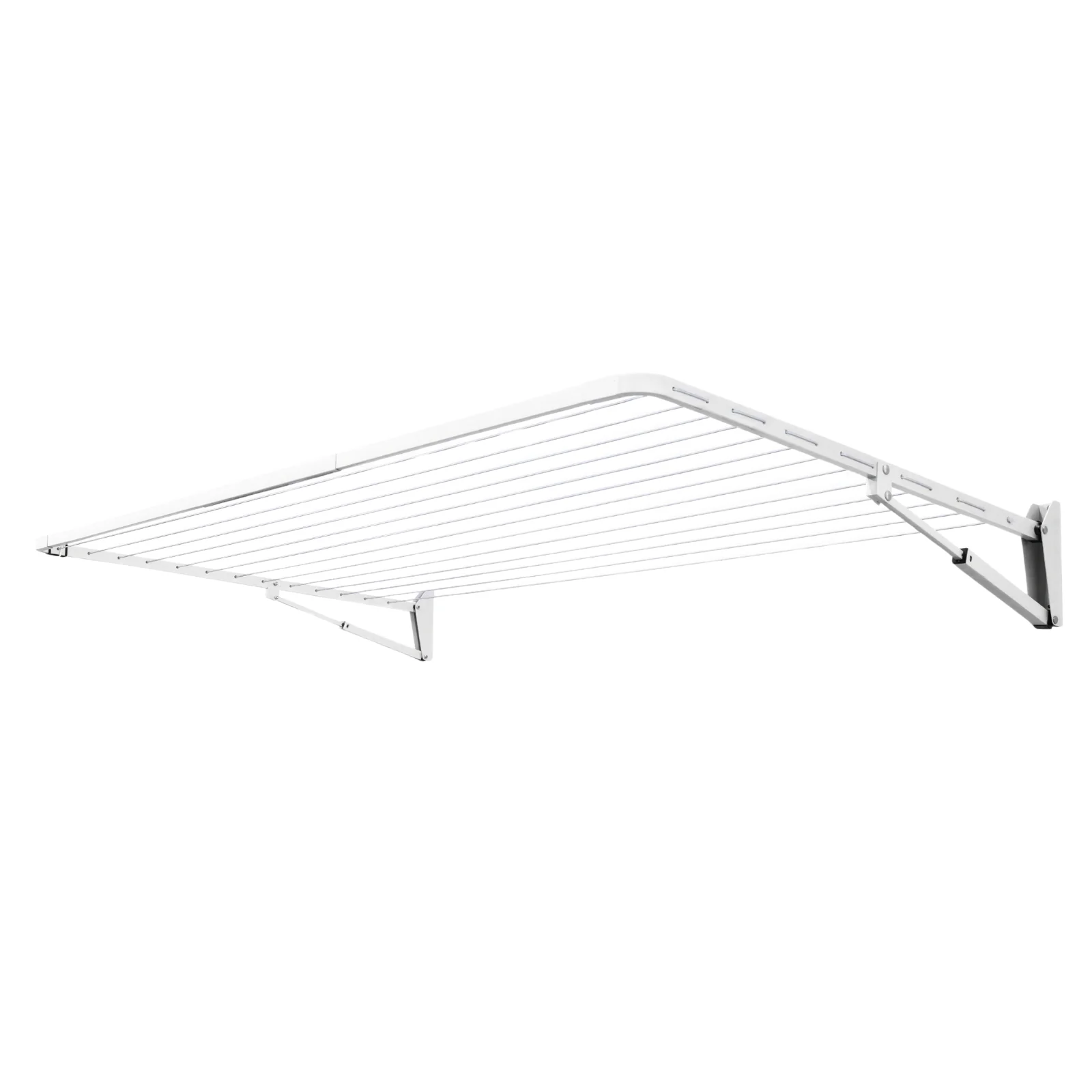 13 Line Folding Wall Mount Clothesline - Med/ Large Family - Image 5