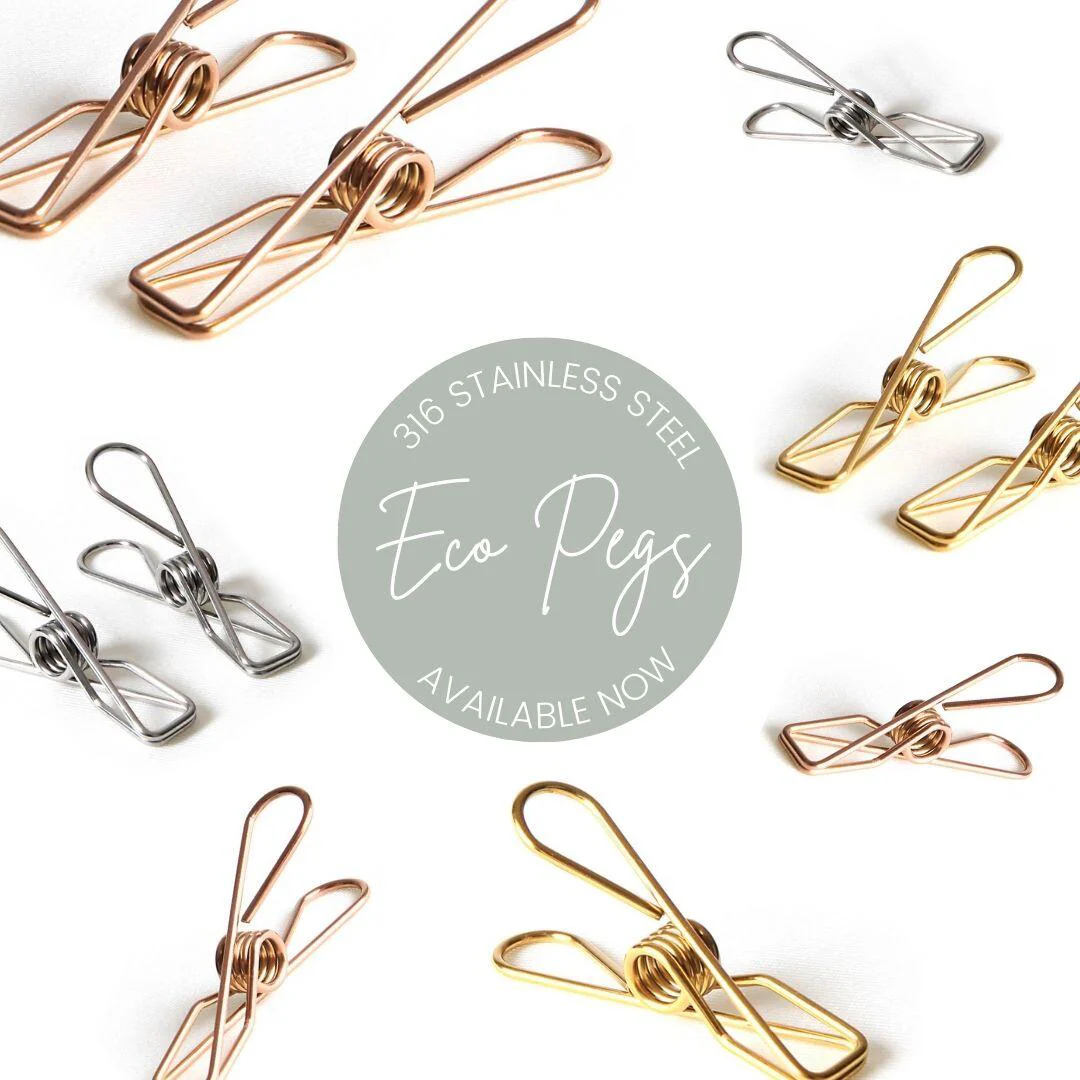 Stainless Steel Eco Pegs - Gold - Image 4