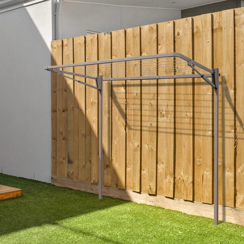 7 Line Folding Ground Mount Clothesline - Couples - Image 9
