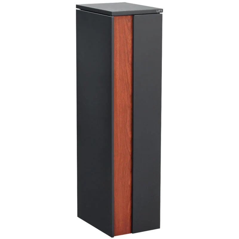 Camden Large Parcel Pillar Letterbox - Charcoal - Image 11