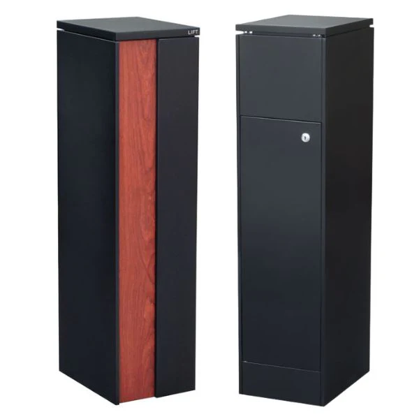 Camden Parcel Pillar Letterbox - Black - Image 11