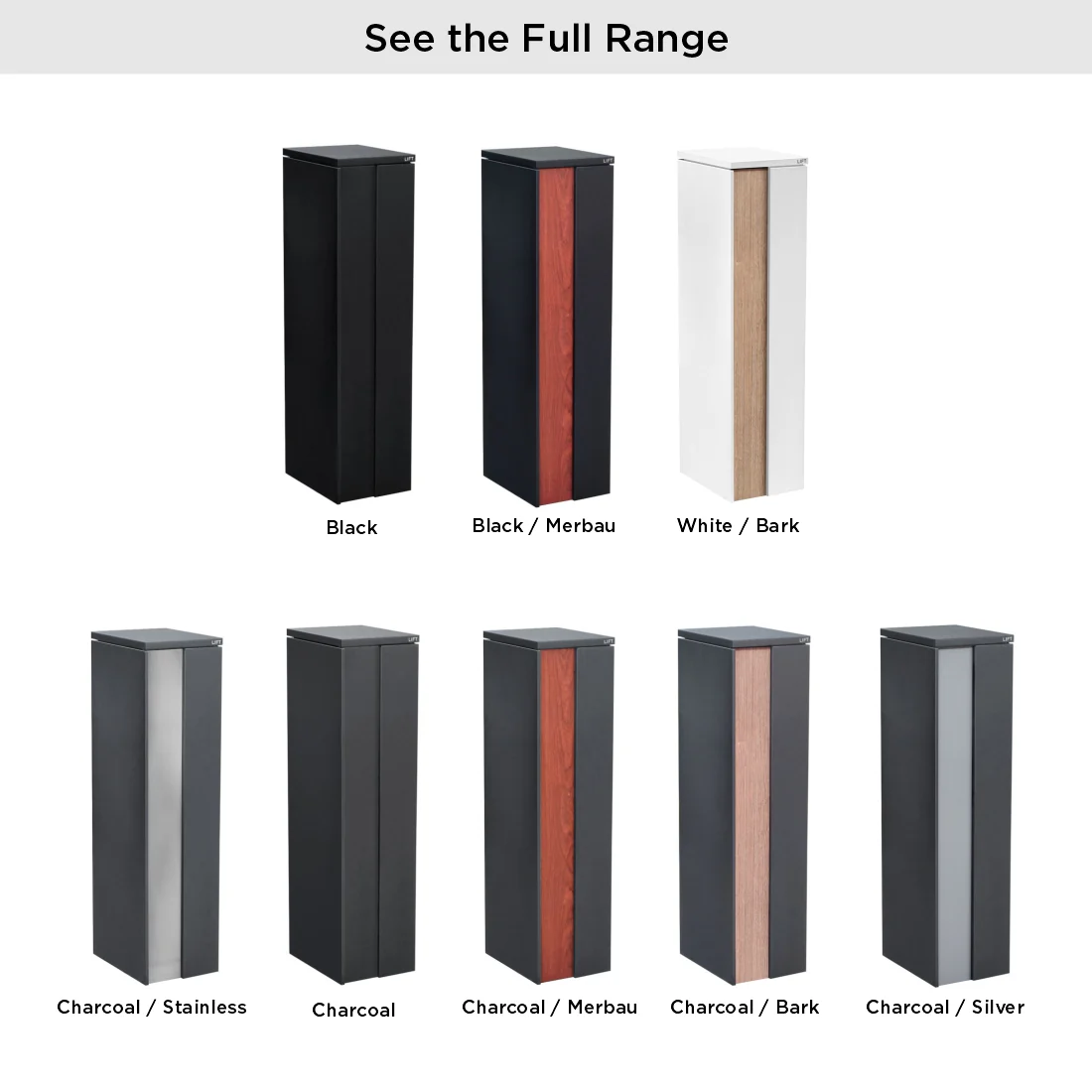 Camden Parcel Pillar Letterbox - Charcoal - Image 42