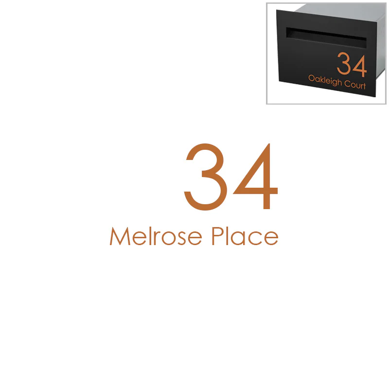 Custom Address Decal Sticker - Medium - Image 3