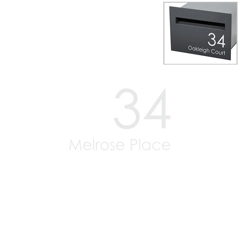 Custom Address Decal Sticker - Medium - Image 4