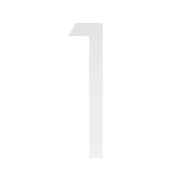 Decal Sticker House Numbers 50mm - Reflective - Image 3
