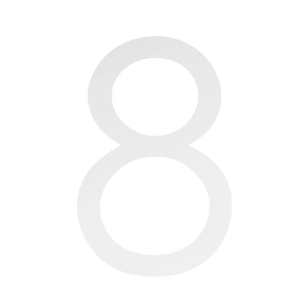 Decal Sticker House Numbers 75mm - Reflective - Image 12