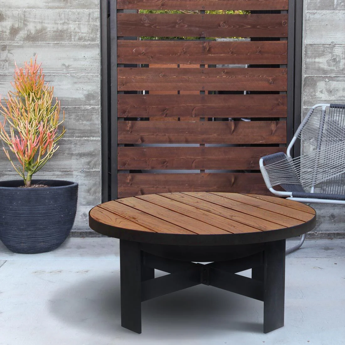Fire Pit Timber Table 80 - Image 24