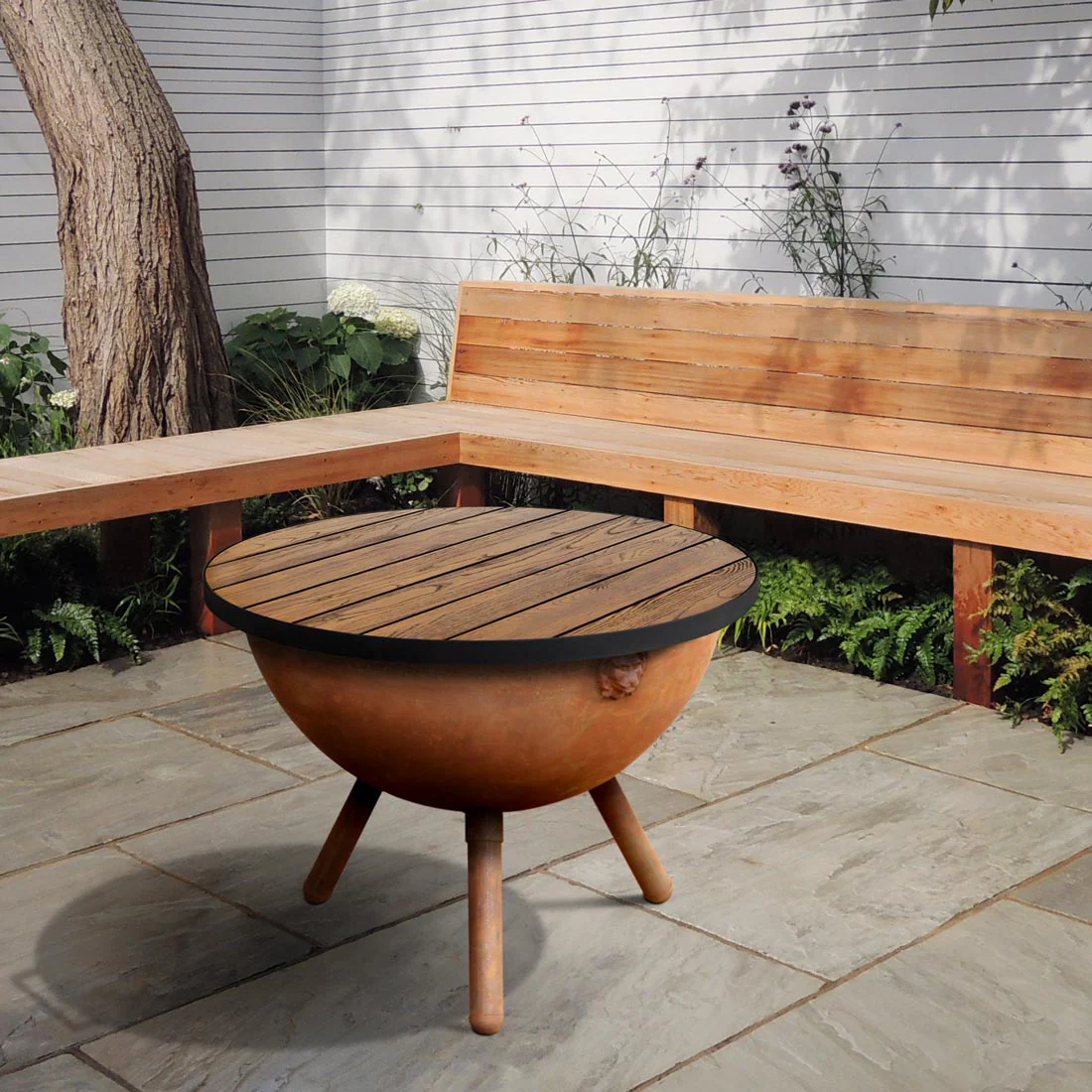 Fire Pit Timber Table 80 - Image 32