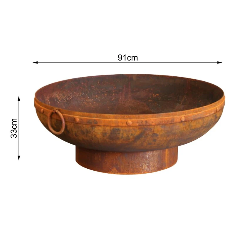 Gobi 90 Rust Fire Pit - Image 4