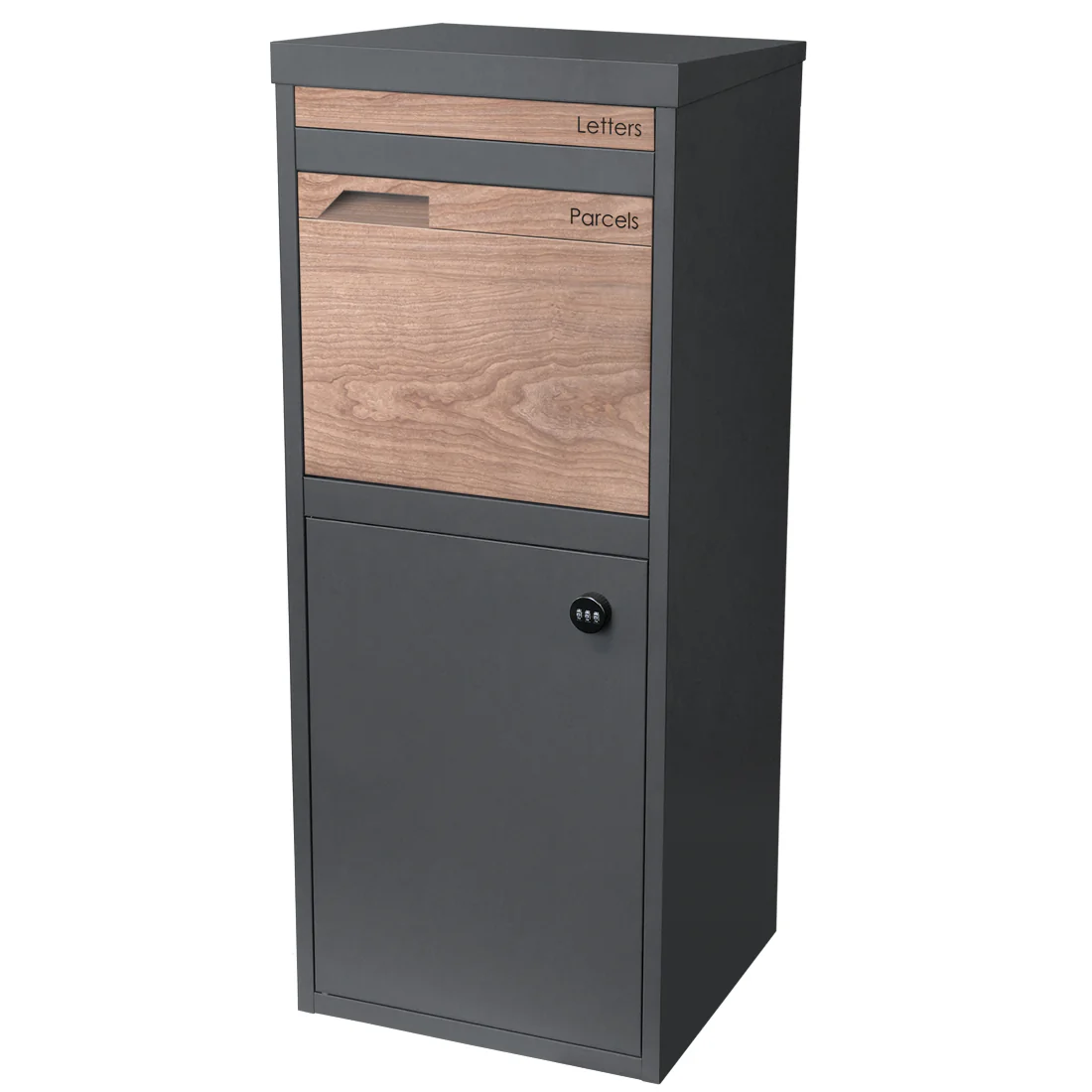 Parcel Pal 2 Pillar Letterbox - Charcoal - Image 13