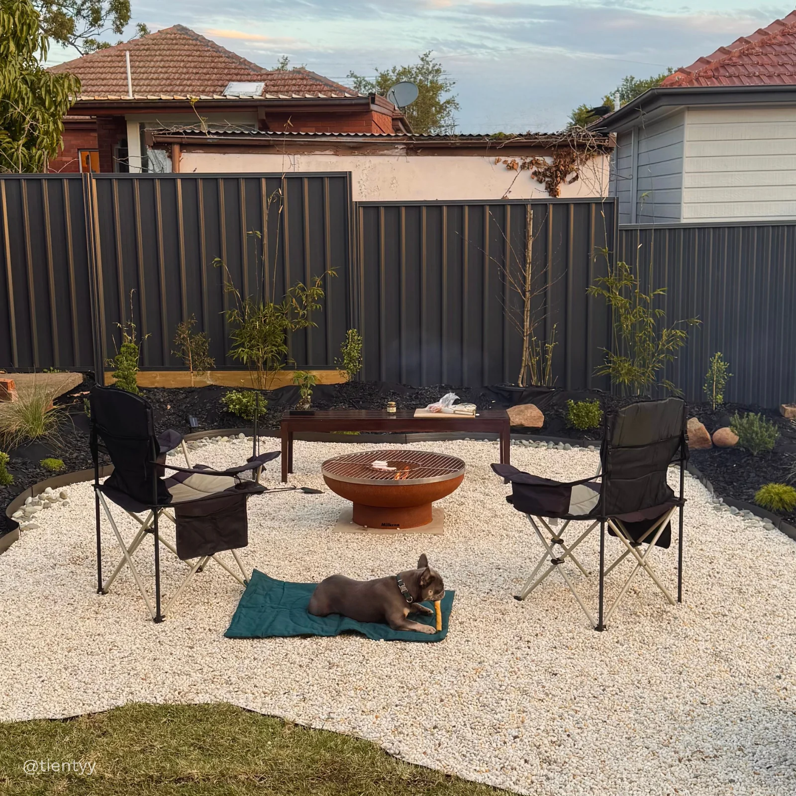 Phoenix 70 Rust Fire Pit - Image 10