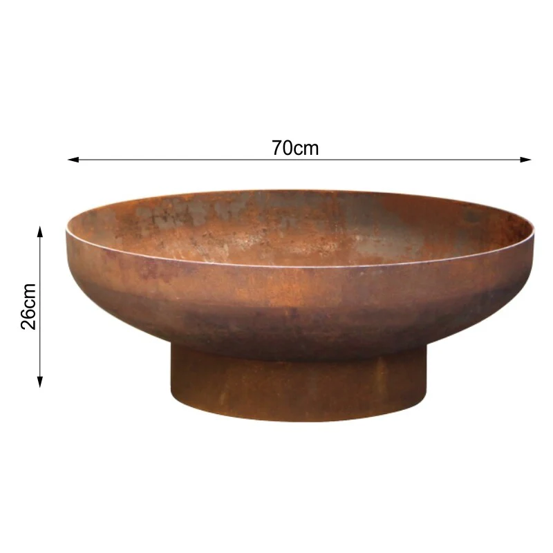 Phoenix 70 Rust Fire Pit - Image 11