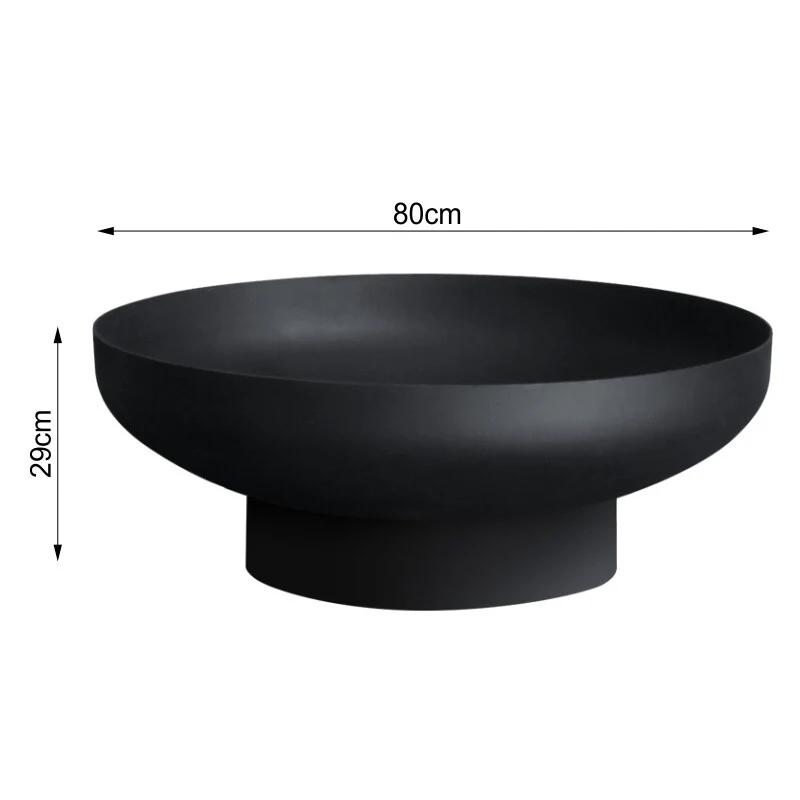 Phoenix 80 Black Fire Pit - Image 15