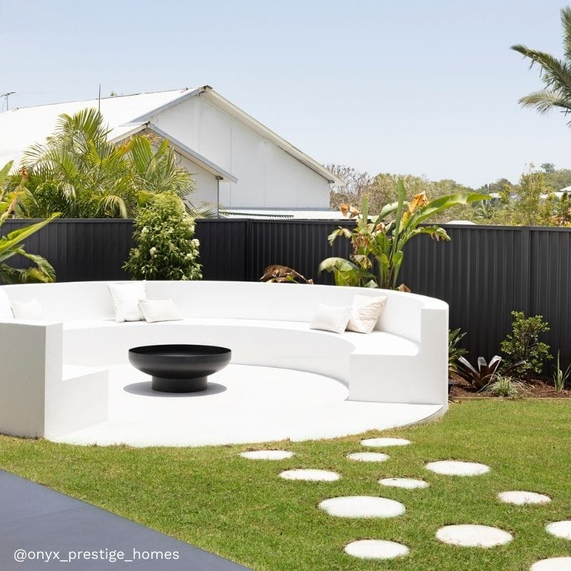Phoenix 90 Black Fire Pit - Image 4