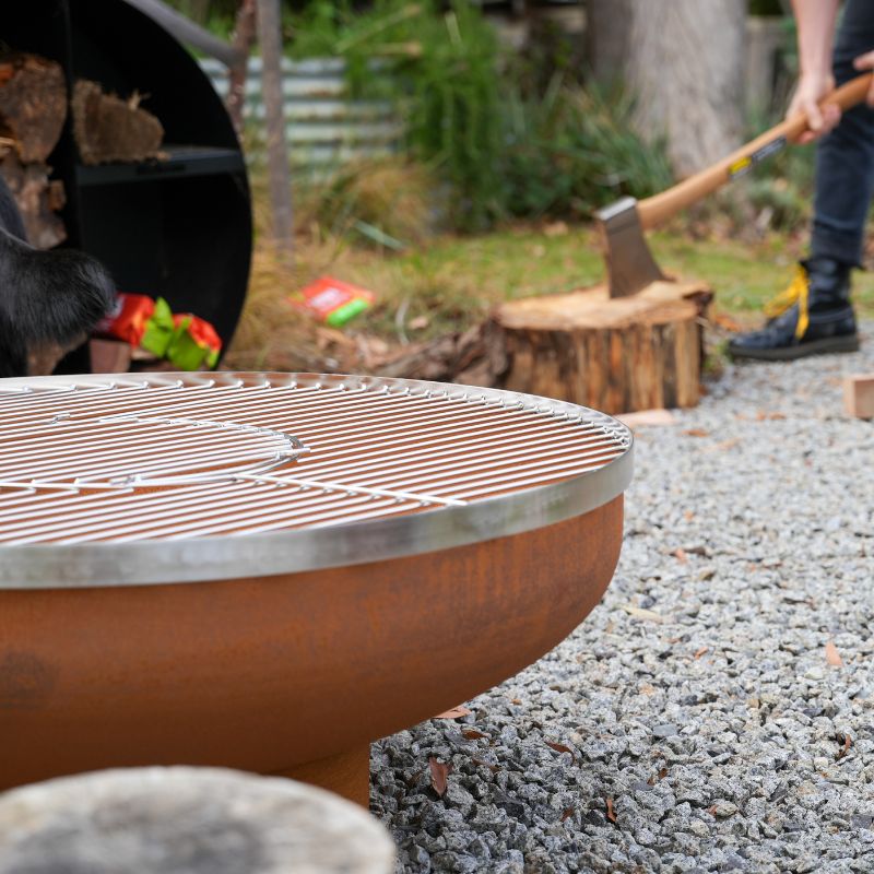 Phoenix 90 Rust Fire Pit - Image 13