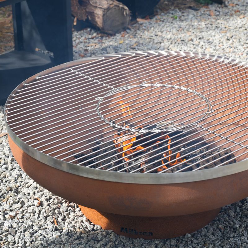 Phoenix 90 Rust Fire Pit - Image 9