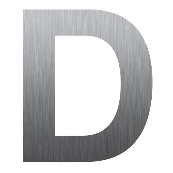 Stick on Bold House Numbers 120mm - Stainless Steel - Image 12