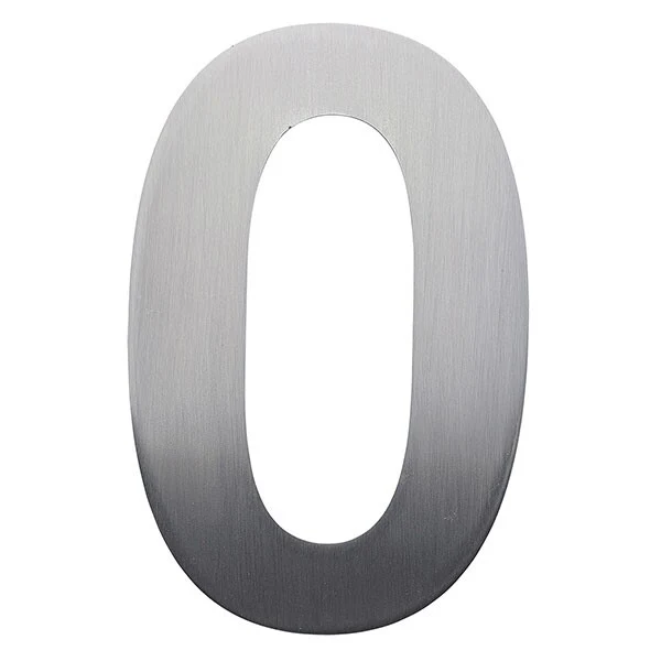 Stick on Bold House Numbers 120mm - Stainless Steel - Image 17