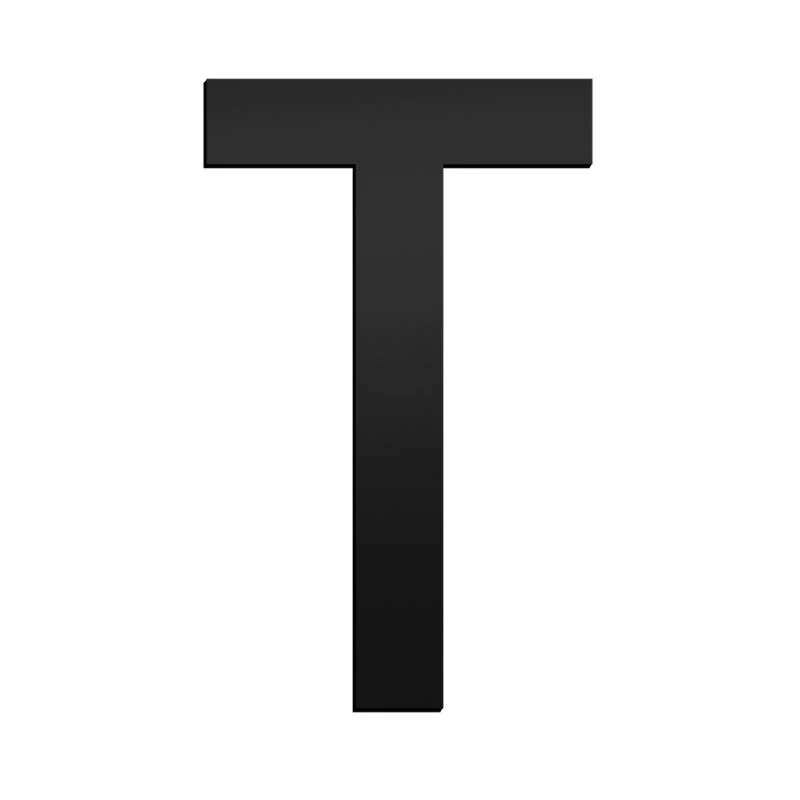 Stick On Medium Letters 50mm - Black - Image 22