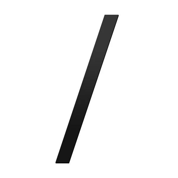 Stick on Slim House Numbers 120mm - Black - Image 12