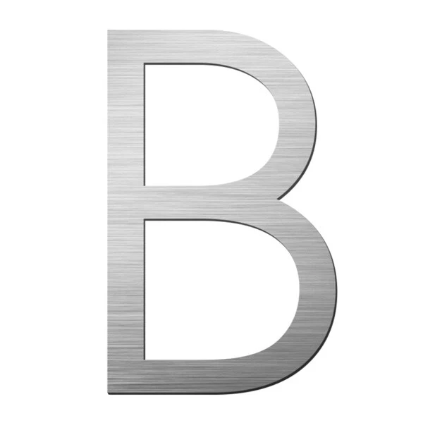 Stick on Slim House Numbers 120mm - Stainless Steel - Image 8