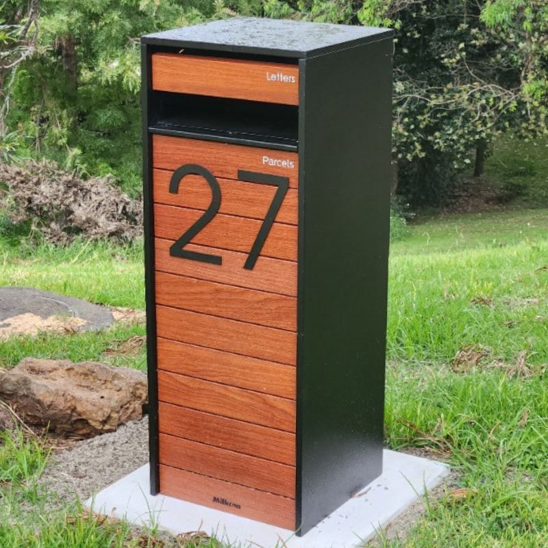Stick on Slim House Numbers 200mm - Black - Image 27