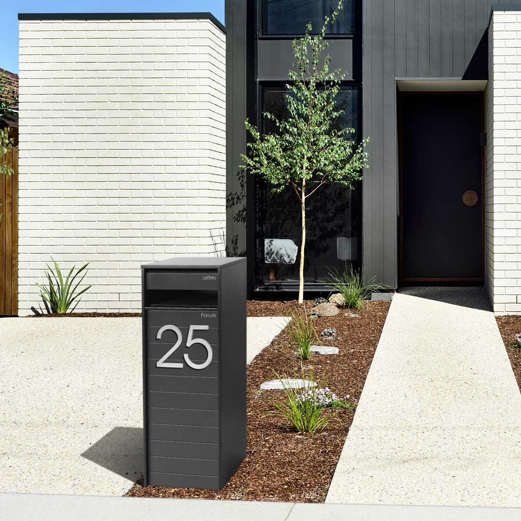 Stick on Slim House Numbers 200mm - Stainless Steel - Image 24