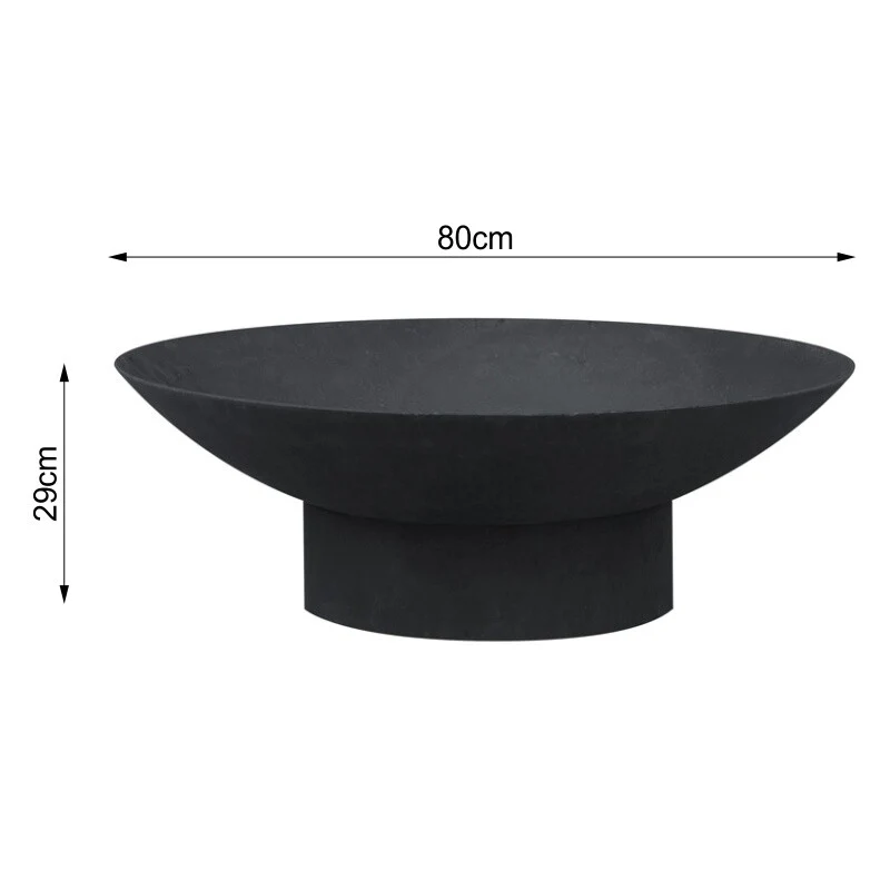 Tucson 80 Black Fire Pit - Image 11