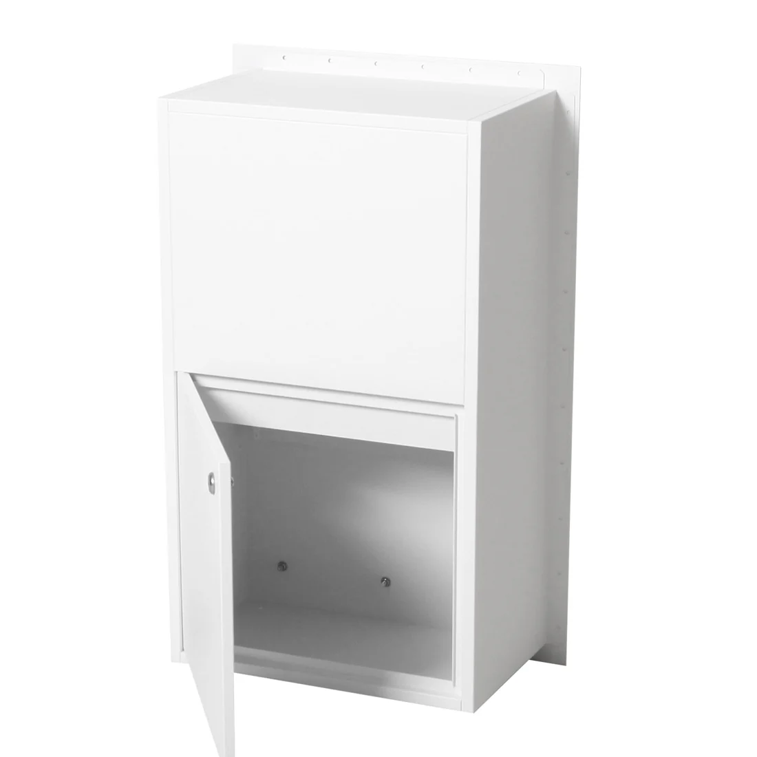 Zurich Parcel Fence/Brick Letterbox - Stainless Steel - Image 10